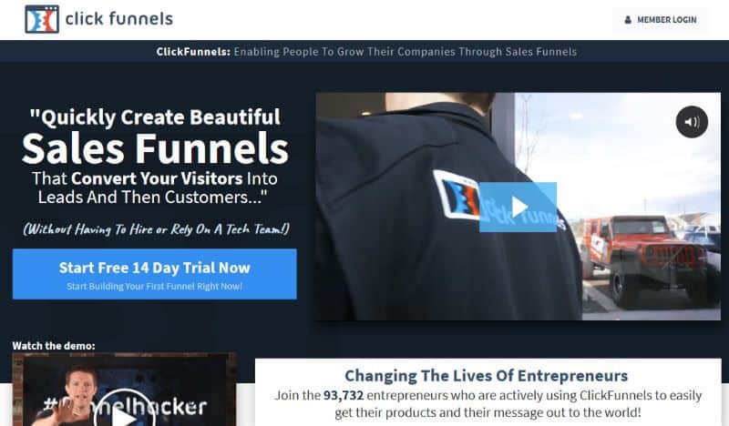 ClickFunnels Share Funnel Plan
