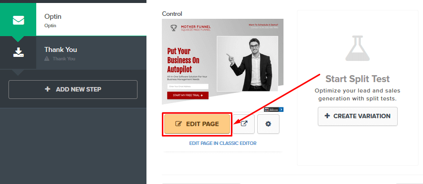 Landing Page With ClickFunnels