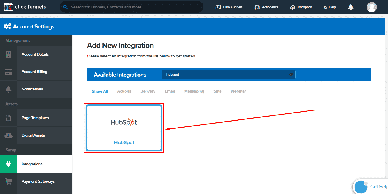 Integrate ClickFunnels With HubSpot