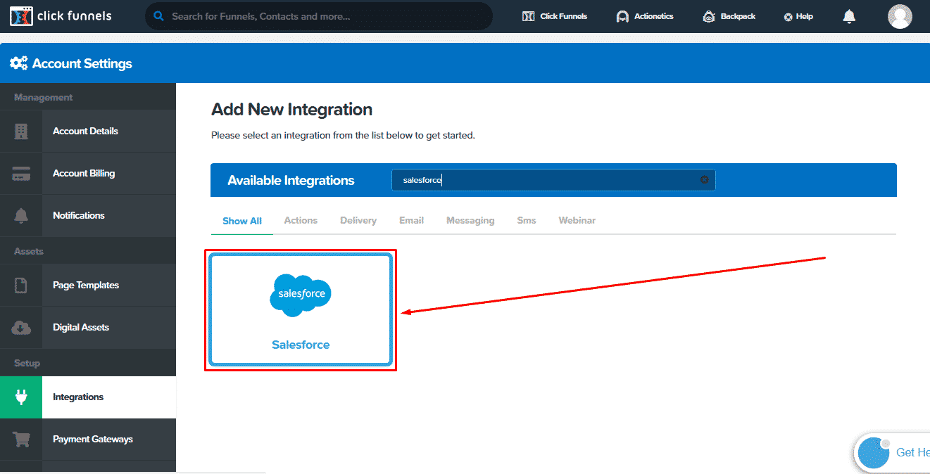 Integrate ClickFunnels With Salesforce