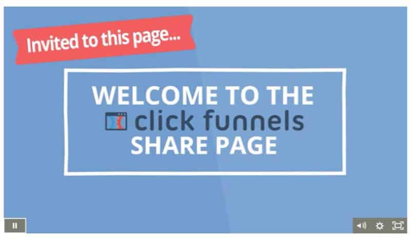 ClickFunnels Share Funnel Plan