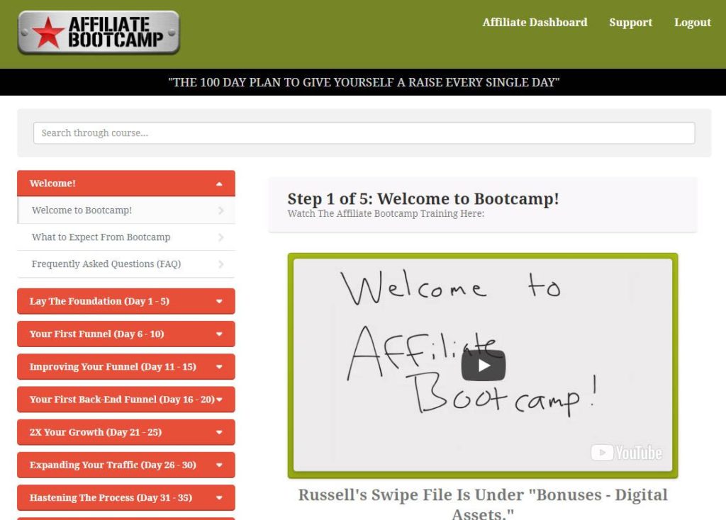 Affiliate Bootcamp