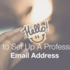 professional email address