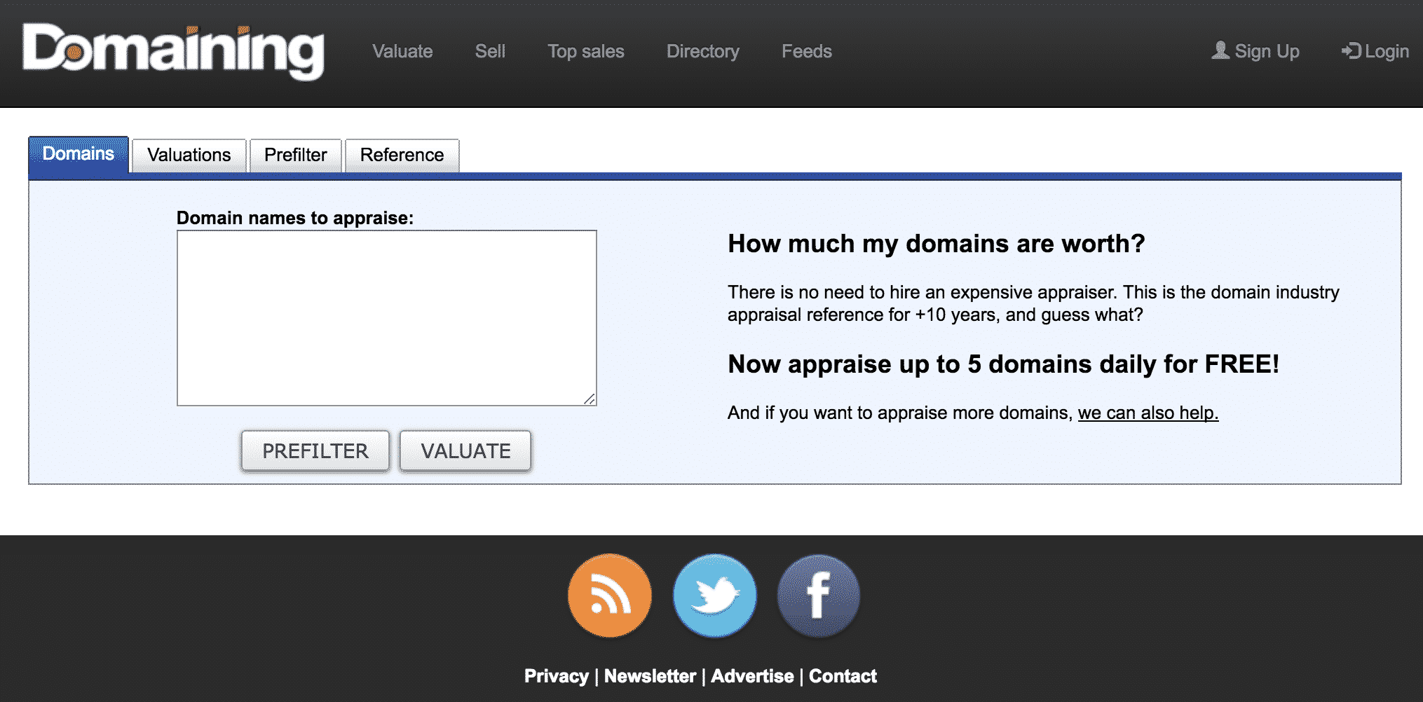 domain appraisal