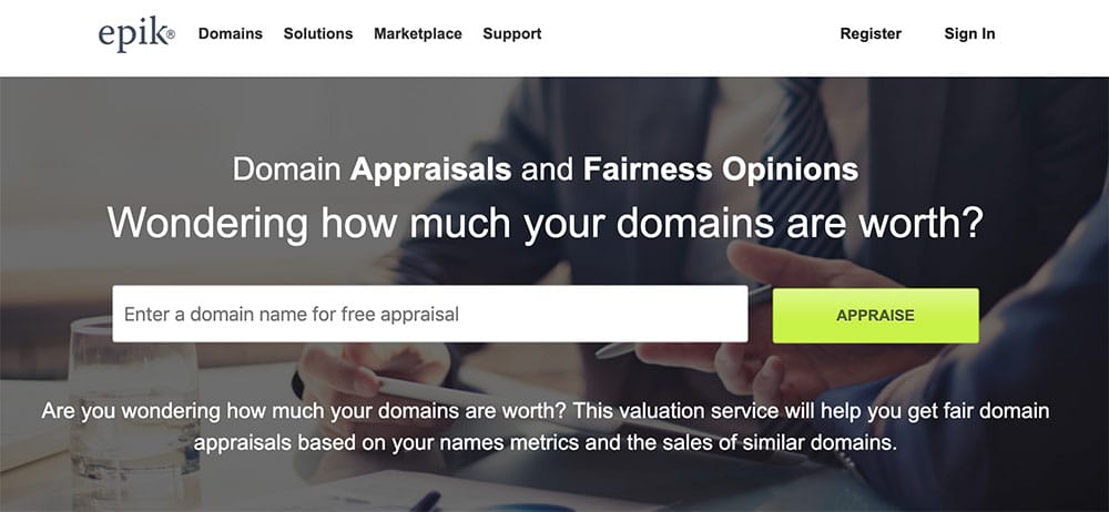 domain appraisal