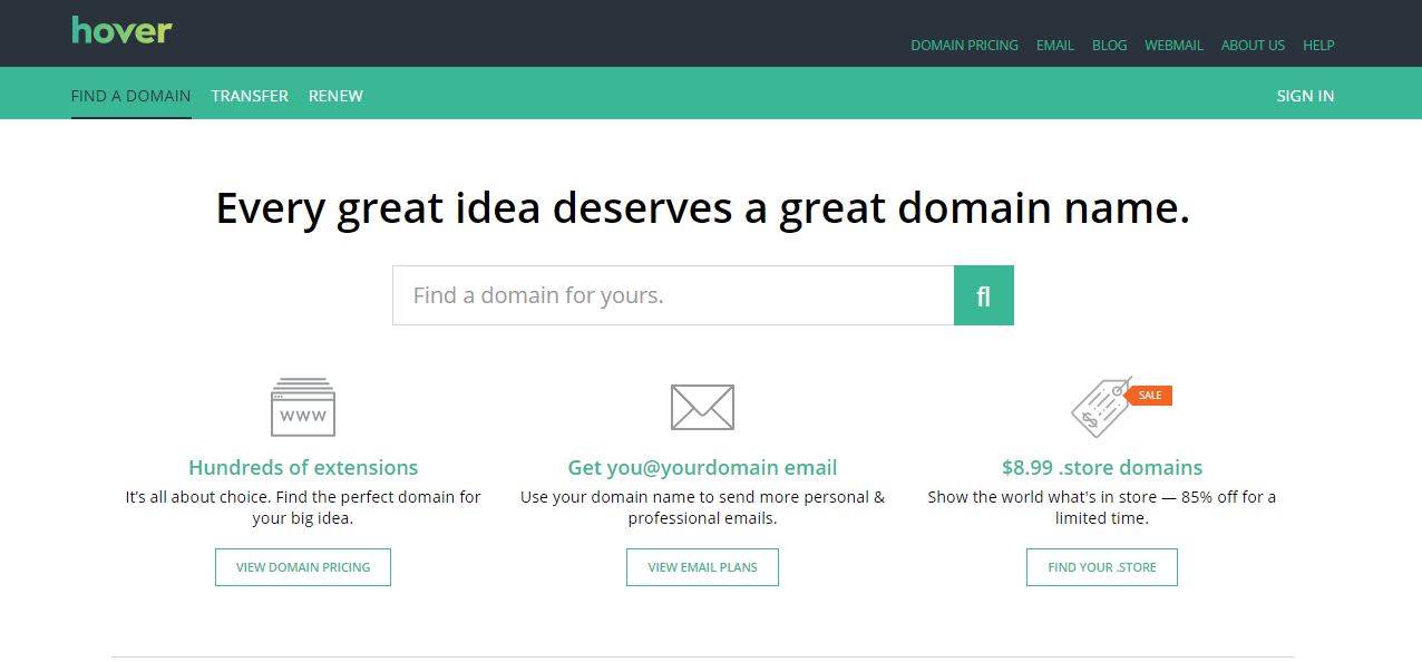 best domain registrar