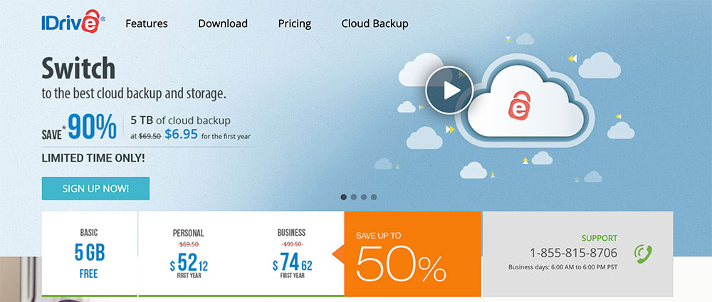 unlimited cloud storage