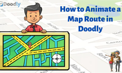 Animate a Map Route in Doodly