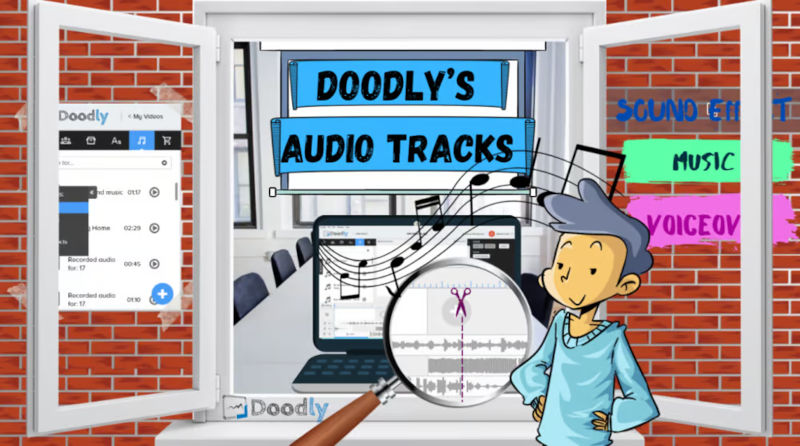 Doodly’s Audio Tracks