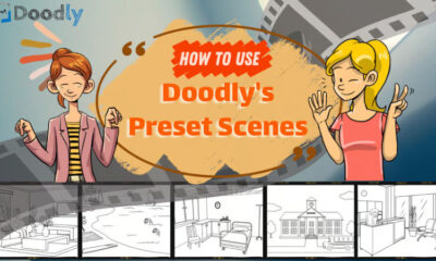 Doodly’s Preset Scenes