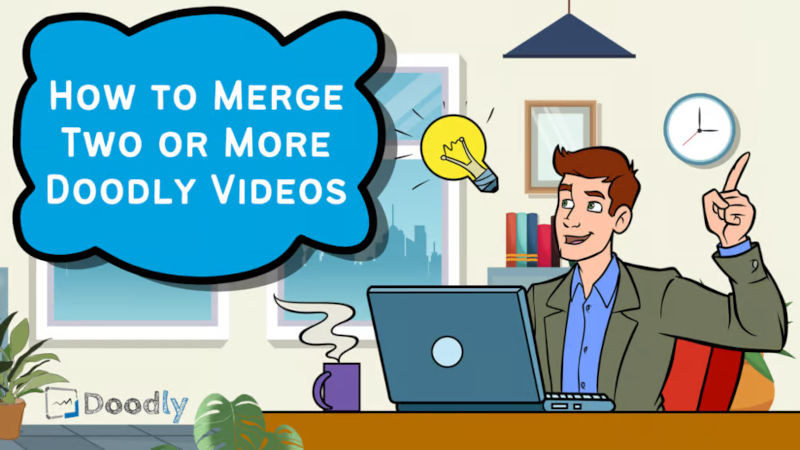 Merge Two or More Doodly Videos