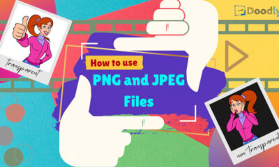 use PNG and JPEG Files