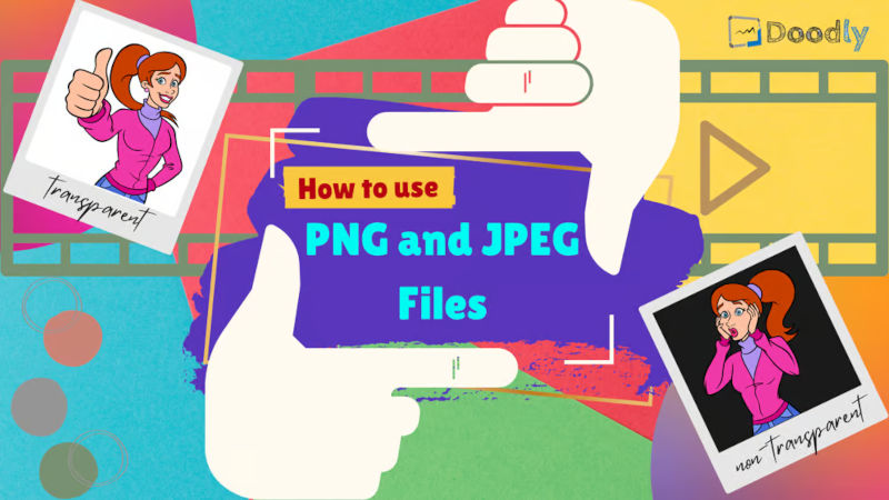 use PNG and JPEG Files